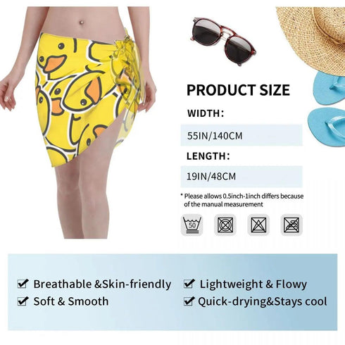 Yellow Rubber Ducky Cover Up